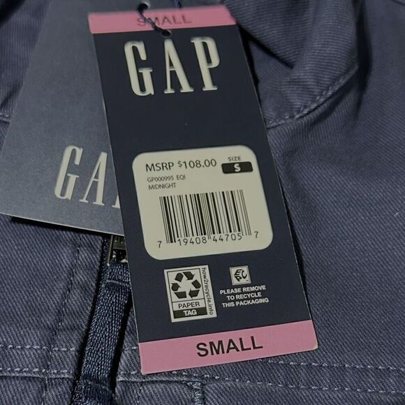 NWT GAP Women's Full Zip Adjustable Drawcord Waist Utility Field Jacket Size S - Picture 13 of 15